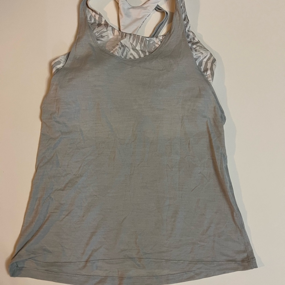 Lululemon Athletica Gray Tank Top